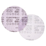3M 775L Cubitron II Hookit Film Disc, 400 Plus, Purple, 6 in, Die 600LG (7100145455) (250 Pack) - 3