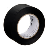 3M 3903 Vinyl Duct Tape, Black, 2 in x 50 yd, 6.5 mil, Individually Wrapped (7100145924) (24 Pack)