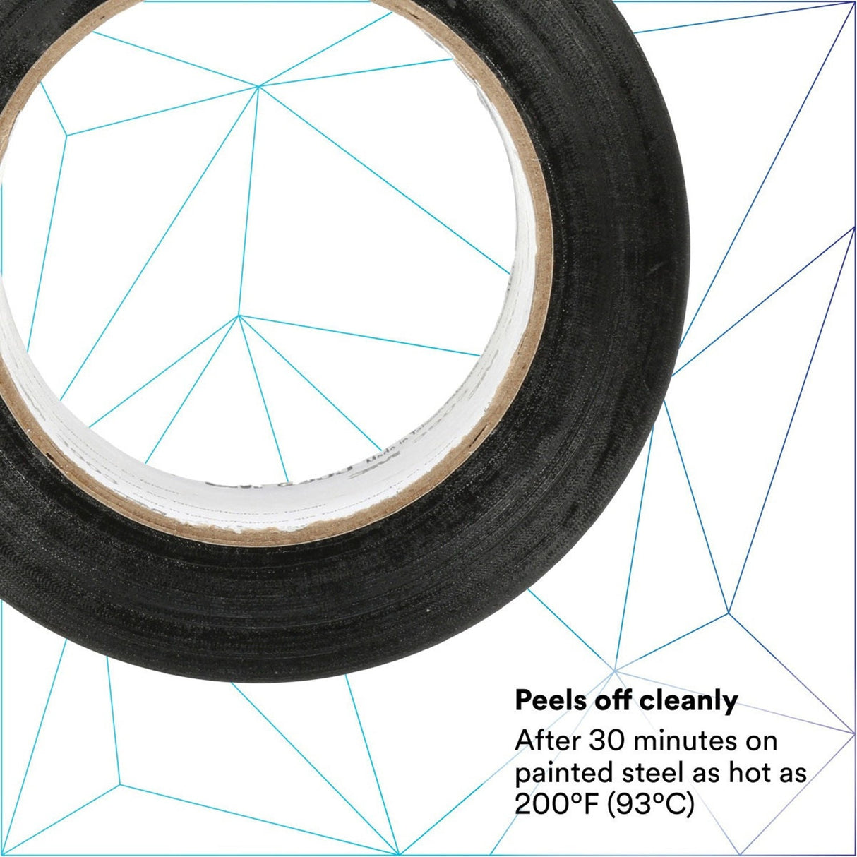 3M 3903 Vinyl Duct Tape, Black, 2 in x 50 yd, 6.5 mil, Individually Wrapped (7100145924) (24 Pack) - 10