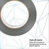 3M Vinyl Duct Tape 3903 Gray 2 in x 50 yd 7.3 mil Roll (3903) (7100145925) (24 Pack) - 4