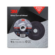 3M 87660 Silver Cut-Off Wheel, 36+, T27, 4.5 in x 0.045 in x 7/8 in (7100147388) (10 Pack)