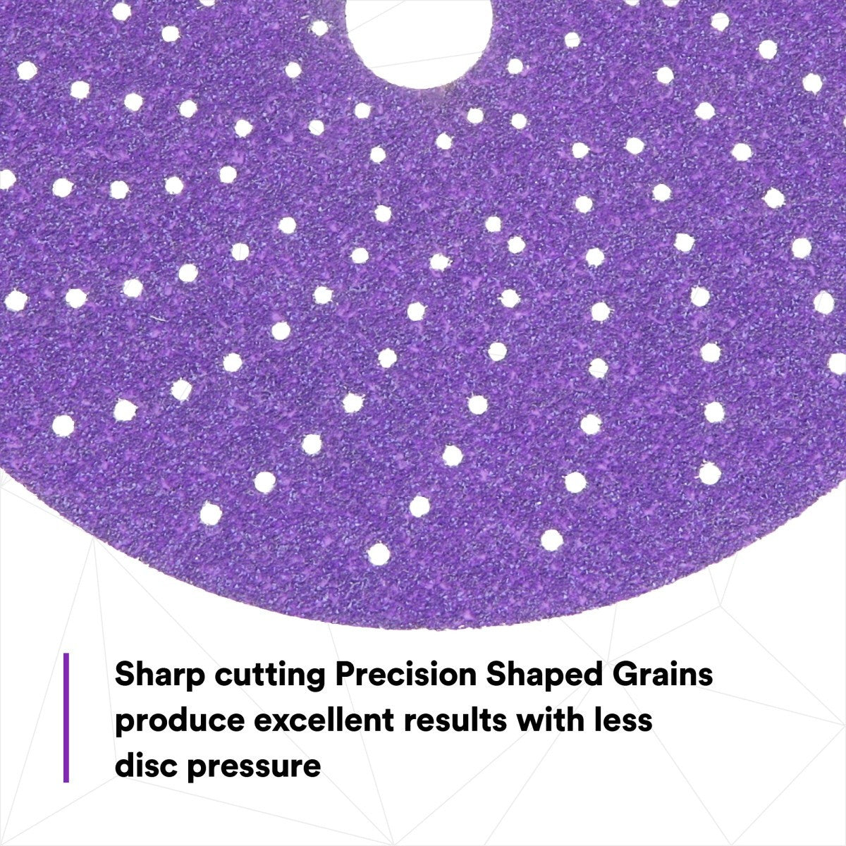 3M 737U 31371 Cubitron II Hookit Abrasive Disc, 6 in, 80+, Purple (7100147539) (200 Pack) - 6