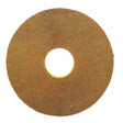3M Scotch-Brite Clean and Shine Pad, Super Fine, Brown, 12 in, Center Hole (7100147921) (5 Pack)