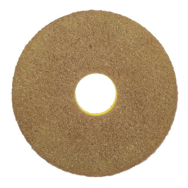 3M Scotch-Brite Clean and Shine Pad, Brown, 13 in (7100148049) (5 Pack)