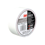 3M 3903 Vinyl Duct Tape, White, 2 in x 50 yd, 7.3 mil, Individually Wrapped (7100148262) (24 Pack)