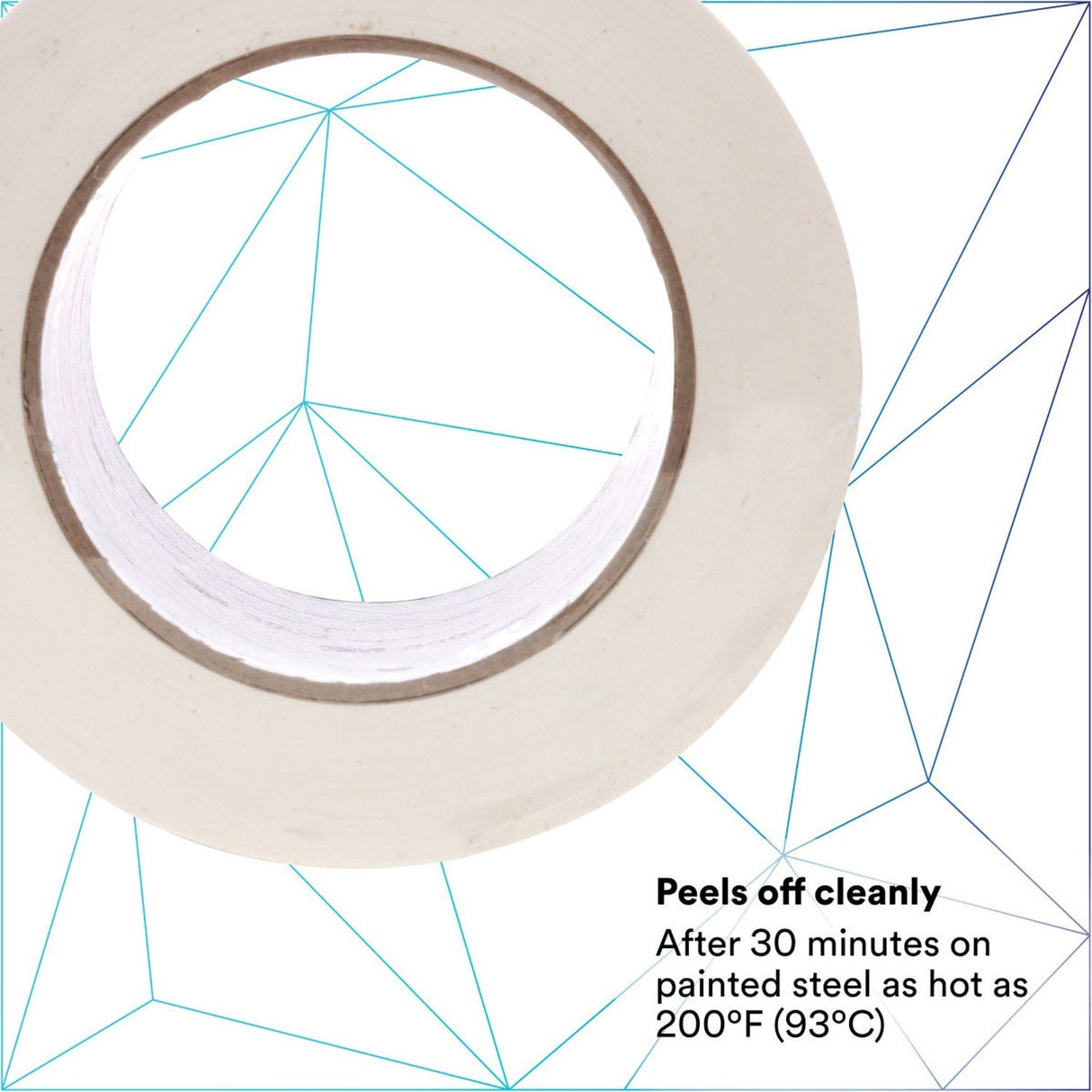 3M 3903 Vinyl Duct Tape, White, 2 in x 50 yd, 7.3 mil, Individually Wrapped (7100148262) (24 Pack) - 7