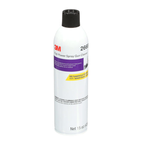 3M High Power Spray Gun Cleaner 15 oz Low VOC Aerosol for Spray Gun Equipment (26689) (7100148476) (6 Pack)
