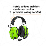 3M MT73H7A4D10NA GB PELTOR WS LiteCom PRO III Headset, Headband, (7100148701) - 6