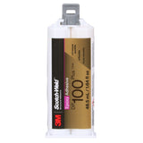 3M DP100 Plus Scotch-Weld Epoxy Adhesive, Clear, 48.5 mL 1.64 fl oz Duo-Pak (7100148750) (12 Pack)