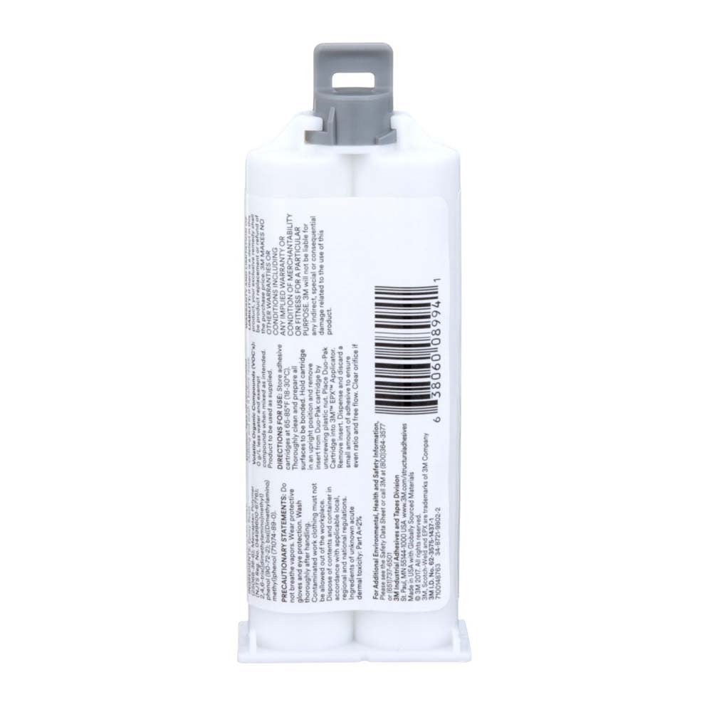 3M DP100 Scotch-Weld Epoxy Adhesive Duo-Pak, Clear (7100148763) - 9