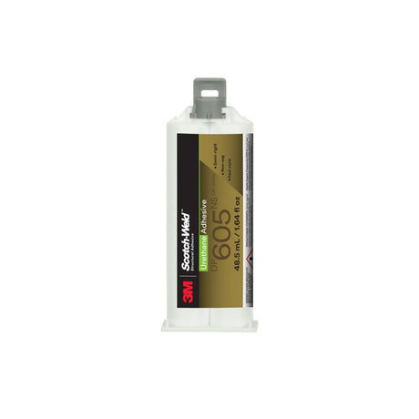 3M 605 Scotch-Weld Urethane Adhesive DP605NS, Off-White, 48.5 mL Duo-Pak (605NS) (7100148767) (12 Pack)