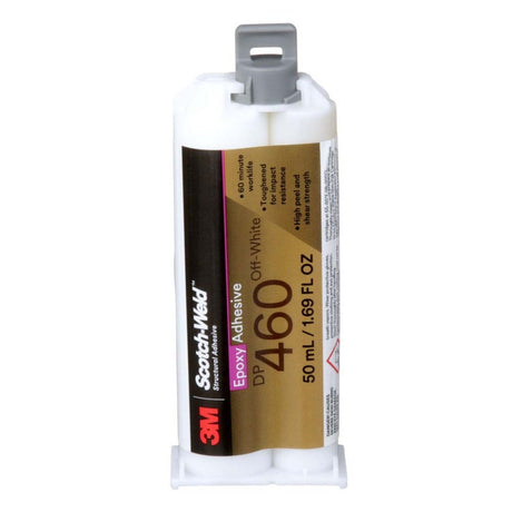 3M 7100148768 Scotch-Weld Epoxy Adhesive DP460 Off-White Duo-Pak 50 mL (1.69 fl oz)
