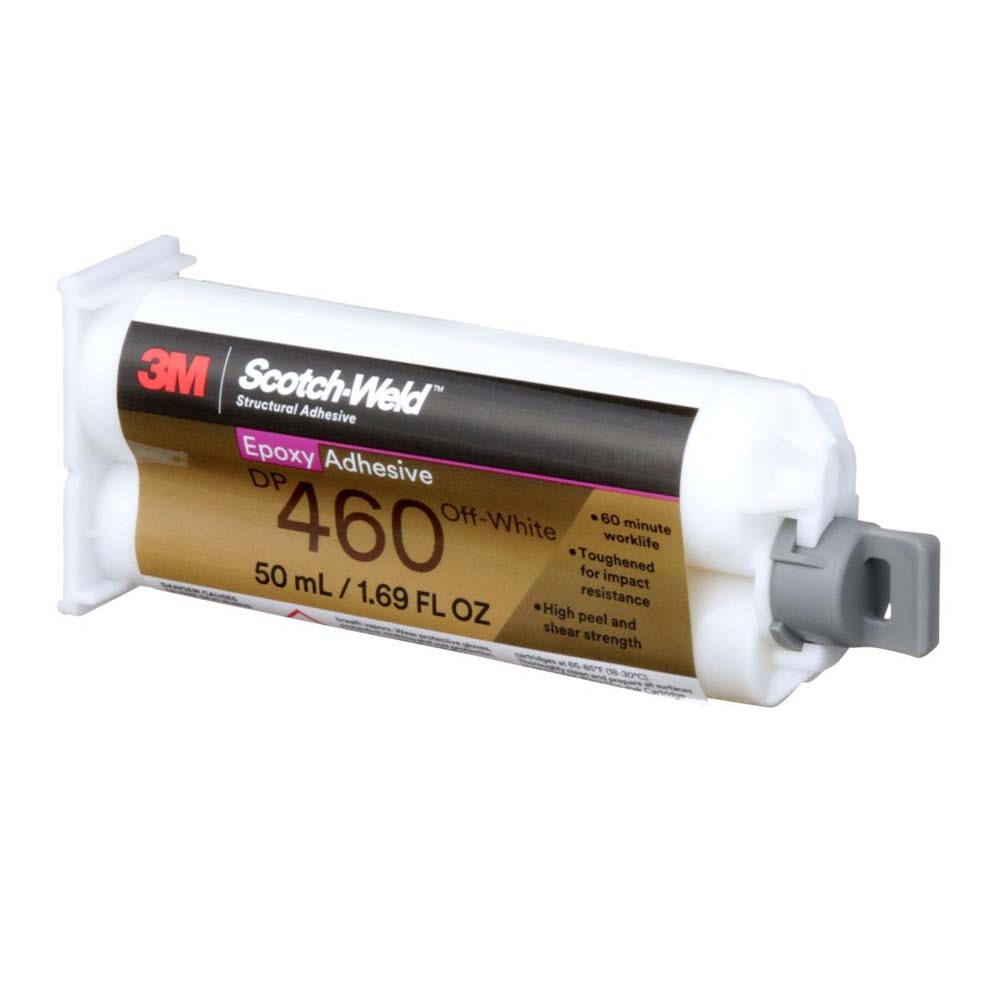3M DP460 Scotch-Weld Epoxy Adhesive Off-White Duo-Pak 50 mL (1.69 fl oz) (7100148768) - 6