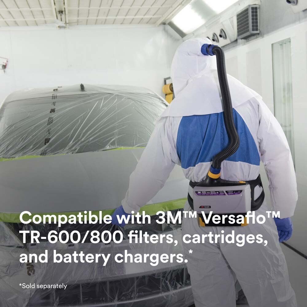 3M 7100150922 TR-800-PSK/94248 Versaflo Powered Air Purifying Respirator Painters Kit (AAD) - 9