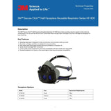 3M D80926 Multi-Gas/Vapor Cartridge/Filter, P100, Dual-Flow, NIOSH Approved (7100153234) (1 Pair) (30 Pack) - 10
