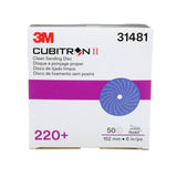 3M 737U 31481 Cubitron II Hookit Abrasive Disc, 6 in, 220+, Purple (7100155285) (200 Pack) - 9