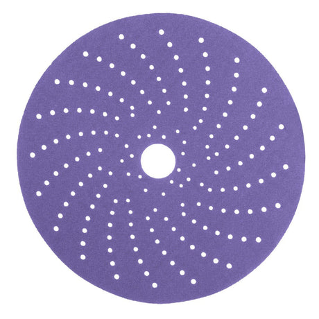 3M 737U 31373 Cubitron II Hookit Clean Sanding Abrasive Disc, 6 in, 150+ Grit, Purple, Multi Hole Pattern (7100155304) (200 Pack)