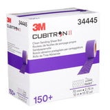 3M 737U Cubitron II Hookit Clean Sanding Sheet Roll, 150+, Purple, 70 mm x 12 m (34445) (7100155343) (5 Pack) - 7