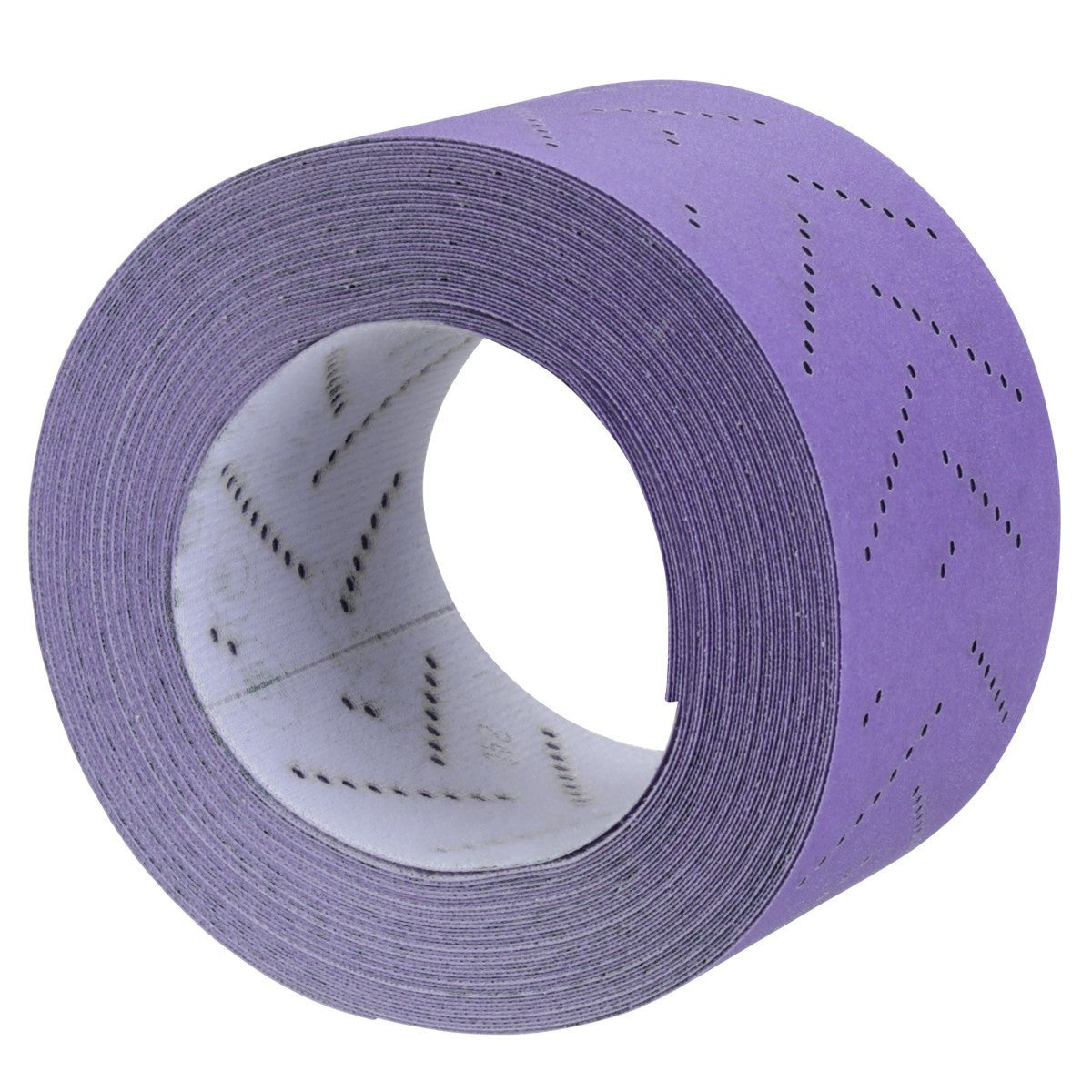 3M 737U Cubitron II Hookit Clean Sanding Sheet Roll, 220+, Purple, 70 mm x 12 m (34447) (7100155366) (5 Pack) - 3