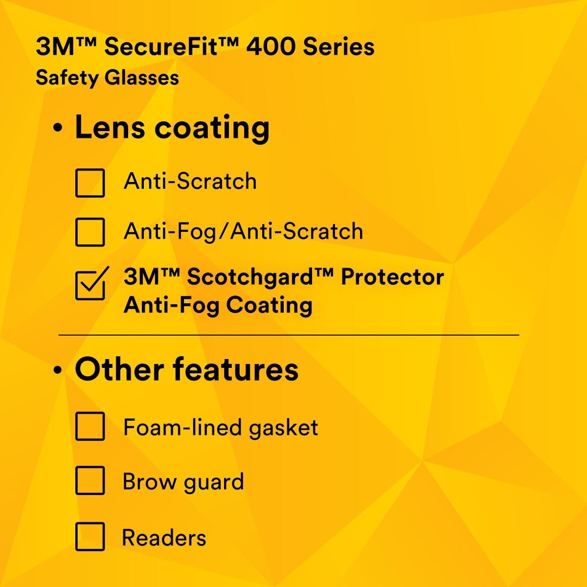 3M SF407SGAF-BLU SecureFit Safety Glasses, 400 Series, ANSI Z87.1, Indoor/Outdoor Gray Lens, Blue/Gray Frame, Anti-Fog Anti-Scratch (7100156103) (20 Pack) - 10