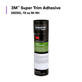 3M Super Trim Adhesive Aerosol Spray, Dries Clear, 19 oz (08090) (7100166328) (6 Pack) - 2