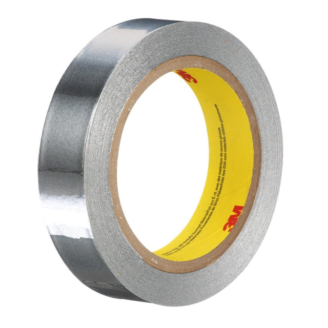3M 431 Aluminum Foil Tape, Silver, 4 in x 60 yd, 3.1 mil (7100168490) (12 Pack)
