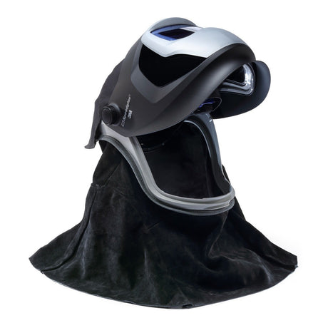 3M M-409SG Versaflo RespM-Series Helmet Assemb Leather Shroud, Flame Resist Hlmt Cvr & Speedglas Weld Shield, No ADF (7100168650)