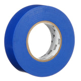 3M 165BL4A Temflex Vinyl Electrical Tape Blue 3/4 in x 60 ft 6 mil Multi-Purpose Flame Retardant (7100169429) (10 Pack) - 6