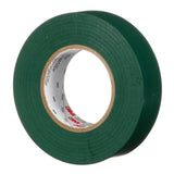 3M 165 Temflex Multi-Purpose Vinyl Electrical Tape, Green, 3/4 in x 60 ft, 6 mil, 600 V, PVC, Flame Retardant (165GR4A) (7100169430) (10 Rolls) (10 Pack) - 5