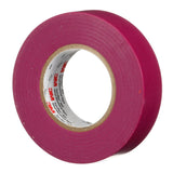 3M 165 Temflex Multi-Purpose Vinyl Electrical Tape, Purple, 3/4 in x 60 ft, 6 mil (165PR4A) (7100169434) (10 Roll Pack) (10 Pack) - 2