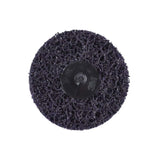 3M 7100173795 Scotch-Brite Roloc Clean and Strip XT Pro Extra Cut Disc XO-DR 3 in TR SiC Extra Coarse Purple Heavy Duty Metal Stripper Disc Collision Repair Heavy Industrial (10 Pack) - 2