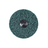 3M 7100173797 Scotch-Brite Roloc+ Clean and Strip XT Pro Disc TR+ 4 in x 1/2 in Extra Course Green Rust Removal Weld Cleaning Prepping Metal Prior to Paint (10 Pack) - 2