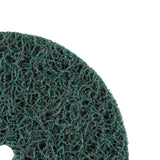 3M 7100173797 Scotch-Brite Roloc+ Clean and Strip XT Pro Disc TR+ 4 in x 1/2 in Extra Course Green Rust Removal Weld Cleaning Prepping Metal Prior to Paint (10 Pack) - 5