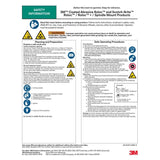 3M 7100173797 Scotch-Brite Roloc+ Clean and Strip XT Pro Disc TR+ 4 in x 1/2 in Extra Course Green Rust Removal Weld Cleaning Prepping Metal Prior to Paint (10 Pack) - 10