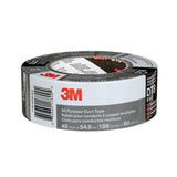 3M DT8 Industrial Strength Multi-Use Duct Tape, Black, 1-7/8 in x 60 yd x 8 mil (7100174104) (24 Pack) - 6
