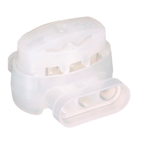 3M 314U-POUCH Electrical IDC Insulation Displacement Connector, Pigtail, Self Stripping, White, 22-14 AWG (7100175087) (500 Pack)