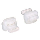 3M 314U-POUCH Electrical IDC Insulation Displacement Connector, Pigtail, Self Stripping, White, 22-14 AWG (7100175087) (500 Pack) - 3