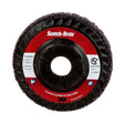 3M XO-DC Scotch-Brite Clean and Strip XT Pro Disc, SiC Extra Coarse, Purple, 4-1/2 in x 7/8 in, Type 27 (7100175393) (10 Pack)