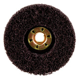 3M XO-DN Scotch-Brite Clean and Strip XT Pro TN Quick Change Disc, SiC Extra Coarse, Purple, 4-1/2 in x 5/8 in-11 (7100175464) (10 Pack) - 5