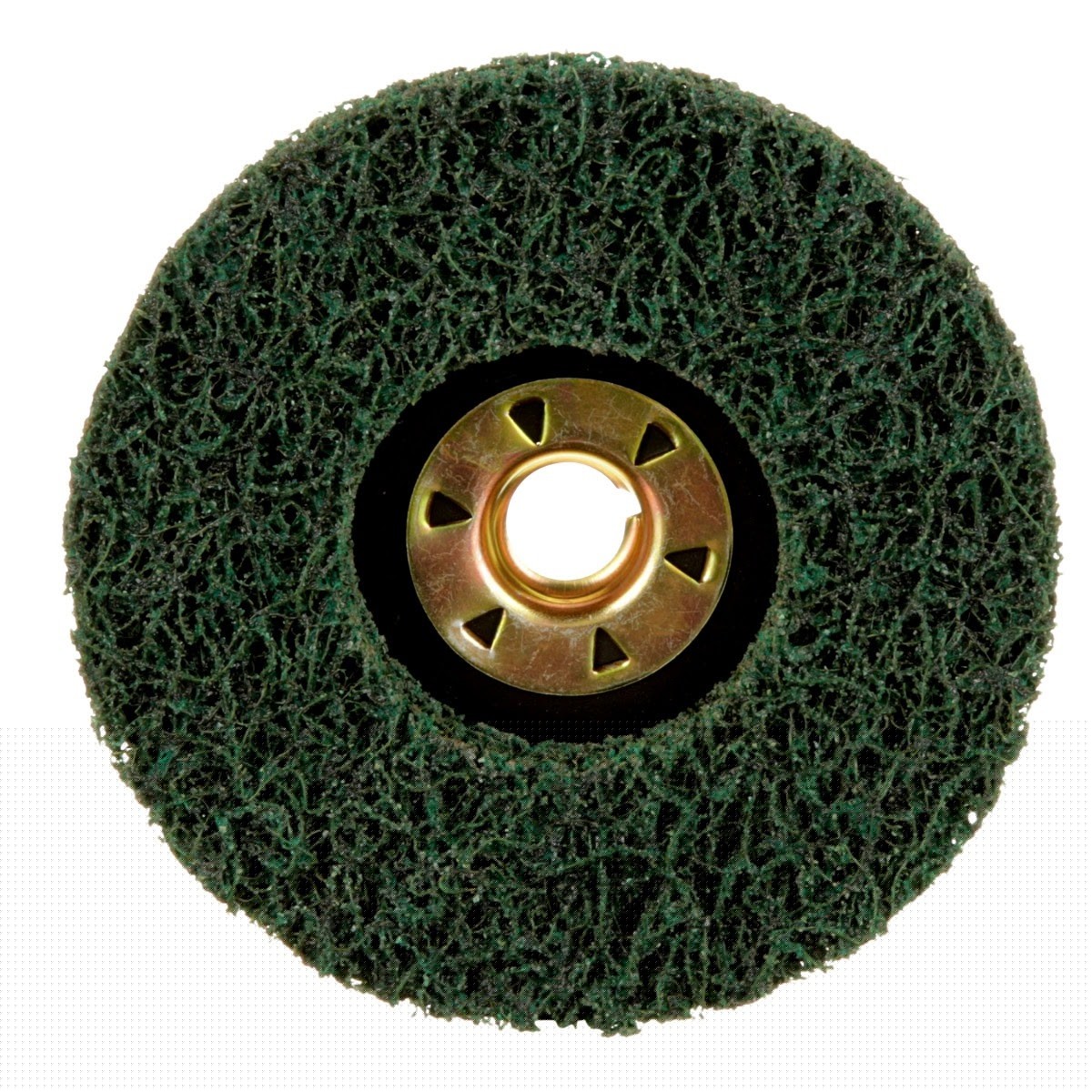 3M XC-DN Scotch-Brite Clean and Strip XT Pro Extra Cut TN Quick Change Disc, A/O XCRS, Green, 4-1/2 in x 5/8 in-11 (7100175465) (10 Pack) - 5
