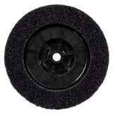 3M XO-DC Scotch-Brite Clean and Strip XT Pro Disc, SiC Extra Coarse, Purple, 7 in x 5/8"-11, Type 27 (7100175474) (5 Pack) - 3
