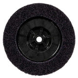 3M XO-DC Scotch-Brite Clean and Strip XT Pro Disc, SiC Extra Coarse, Purple, 7 in x 5/8"-11, Type 27 (7100175474) (5 Pack) - 3