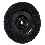 3M 7100175474 Scotch-Brite Clean and Strip XT Pro Disc, XO-DC, SiC Extra Coarse, Purple, 7 in x 5/8"-11, Type 27 (5 Pack) - 4