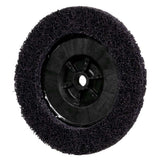 3M XO-DC Scotch-Brite Clean and Strip XT Pro Disc, SiC Extra Coarse, Purple, 7 in x 5/8"-11, Type 27 (7100175474) (5 Pack) - 5