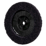 3M XO-DC Scotch-Brite Clean and Strip XT Pro Disc, SiC Extra Coarse, Purple, 7 in x 5/8"-11, Type 27 (7100175474) (5 Pack) - 5