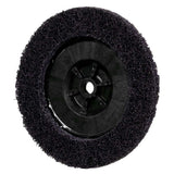 3M XO-DC Scotch-Brite Clean and Strip XT Pro Disc, SiC Extra Coarse, Purple, 7 in x 5/8"-11, Type 27 (7100175474) (5 Pack) - 5
