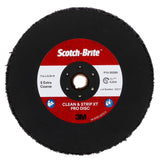 3M 7100175514 Scotch-Brite Clean and Strip XT Pro TN Quick Change Disc, XO-DN, SiC Extra Coarse, Purple, 7 in x 5/8 in-11 (5 Pack)