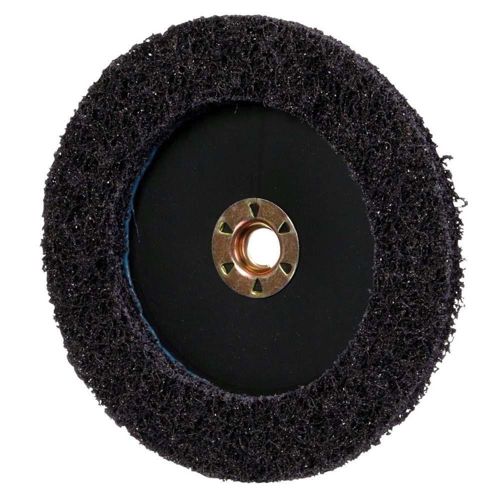 3M SB05589 Scotch-Brite Clean and Strip XT Pro TN Quick Change Disc, XO-DN, SiC Extra Coarse, Purple, 7 in x 5/8 in-11 (7100175514) (5 Pack) - 4