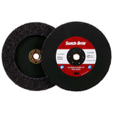 3M 7100175514 Scotch-Brite Clean and Strip XT Pro TN Quick Change Disc, XO-DN, SiC Extra Coarse, Purple, 7 in x 5/8 in-11 (5 Pack) - 5