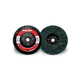 3M 7100175520 Scotch-Brite 4 1/2" x 5/8"-11 Clean & Strip XT Pro ExtraCut Disc - 2